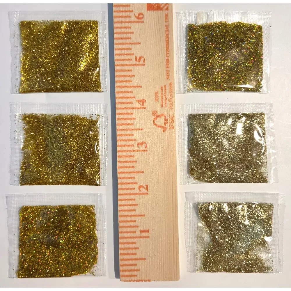 Glitter Lot Gold Craft Art DIY Resin Cheer Stamping Scrapbooking